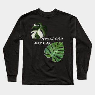 Monstera Monday Long Sleeve T-Shirt